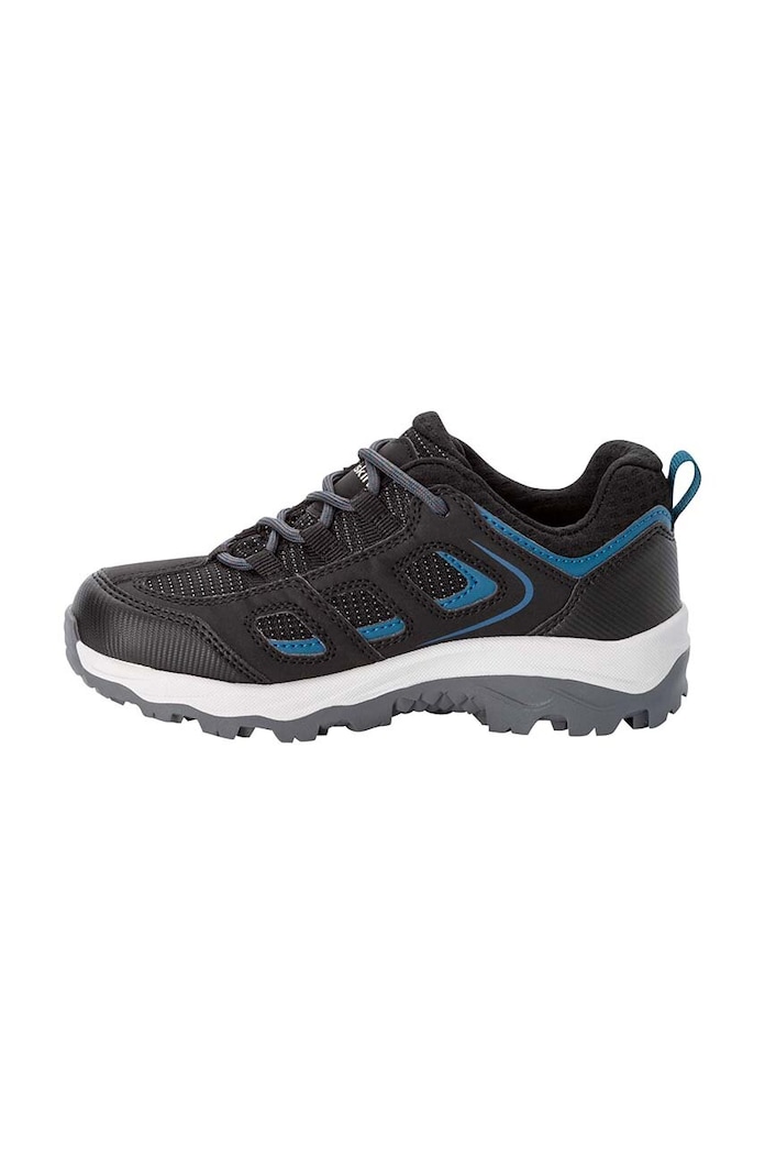 Chłopiec Jack Wolfskin buty dziecięce VOJO TEXAPORE LOW K 4042191.28.33.Carr czarny