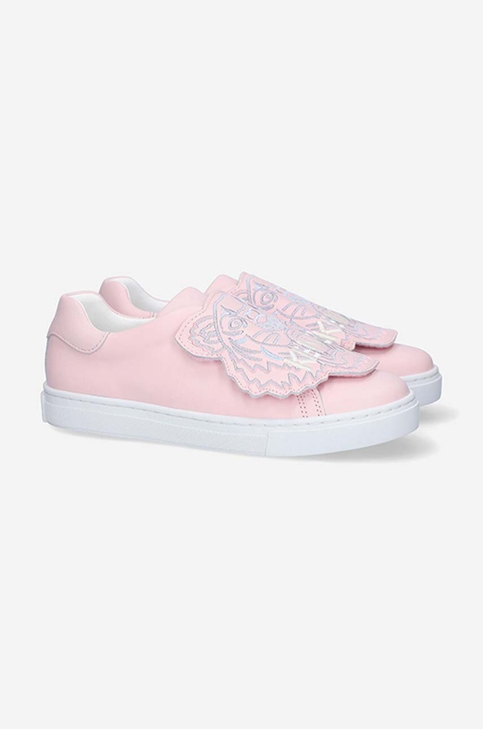 Παιδικά δερμάτινα sneakers Kenzo Kids K59039 K59039