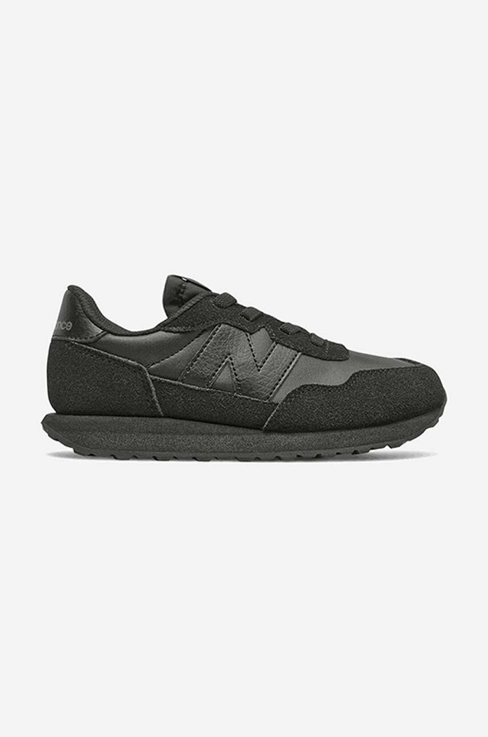 Otroške superge New Balance PH237BK1 Imitacija semiša črna PH237BK1