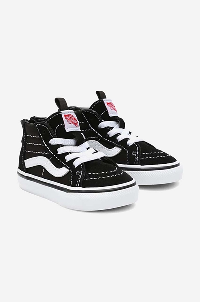 Detské tenisky Vans VN000XG5 TD SK8-Hi Zip čierna VN000XG5