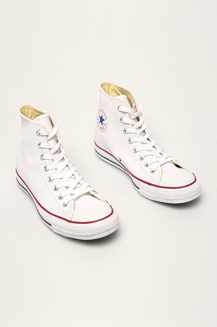 Converse trampki skórzane Chuck Taylor All Star Leather C132169 biały SS25