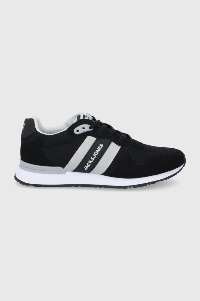 Jack & Jones buty JFWSTELLAR imitacja skóry licowej czarny 12184143