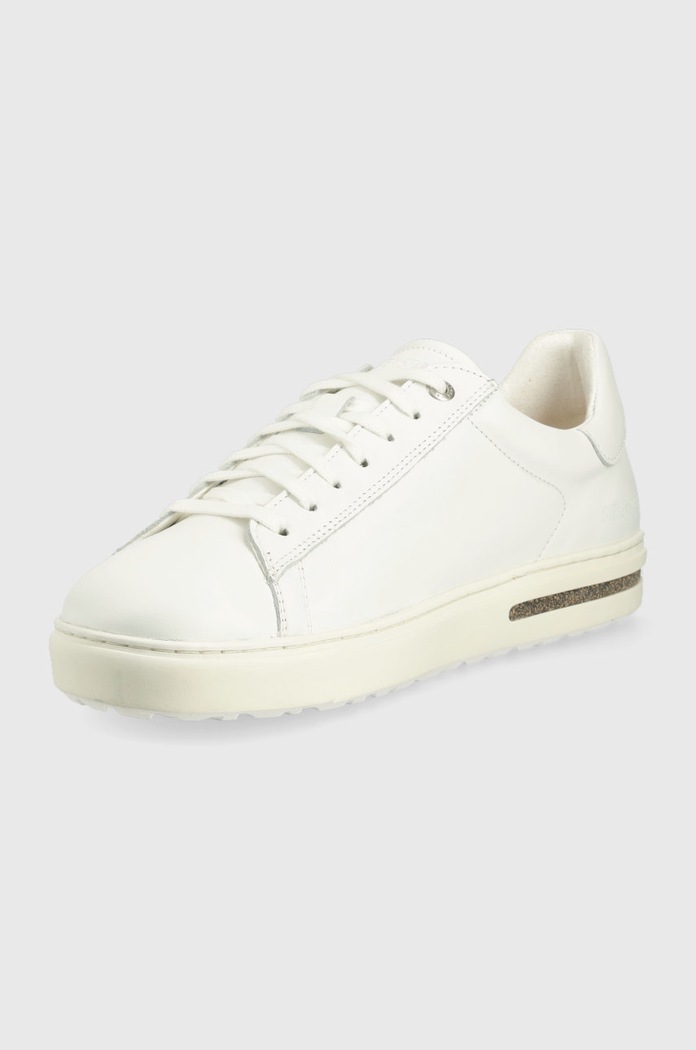 Obuwie Birkenstock sneakersy skórzane Bend Low 1017723 biały