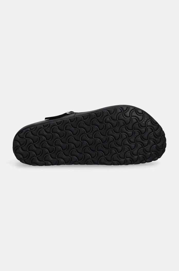 Nubukové polobotky Birkenstock London 166541.BLK černá