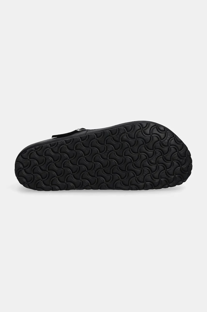 Nubukové polobotky Birkenstock London 166541.BLK černá