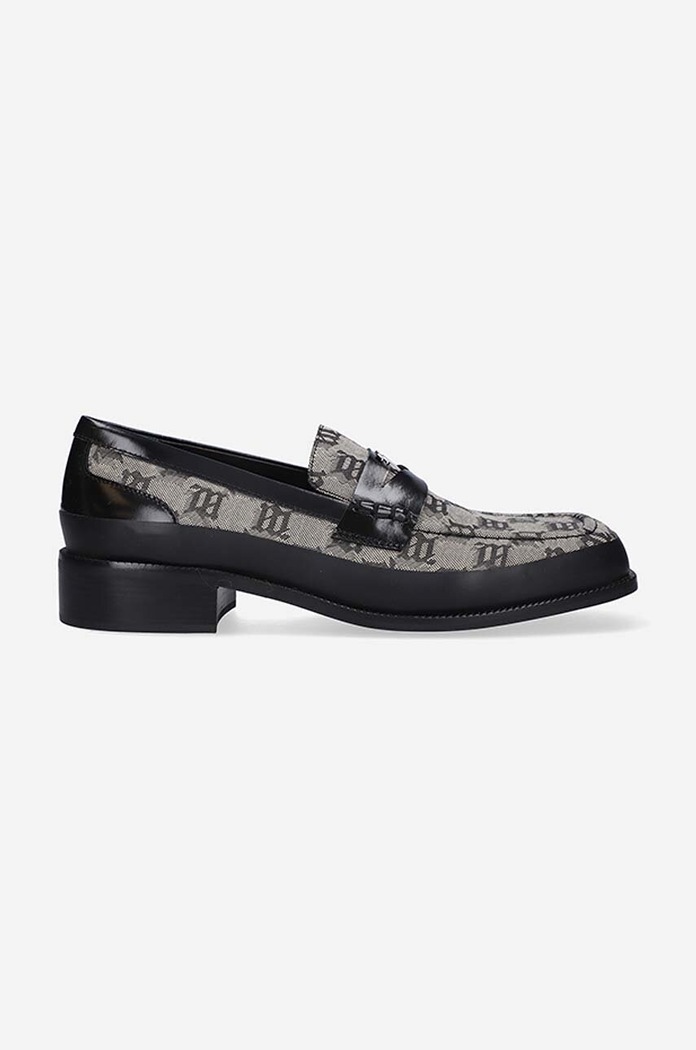 MISBHV loafers The Brutalist grain leather beige 022BM408