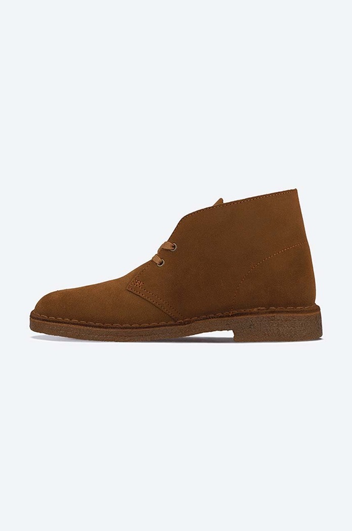 Παπούτσια Σουέτ κλειστά παπούτσια Clarks Originals Desert Boot 26155481 καφέ