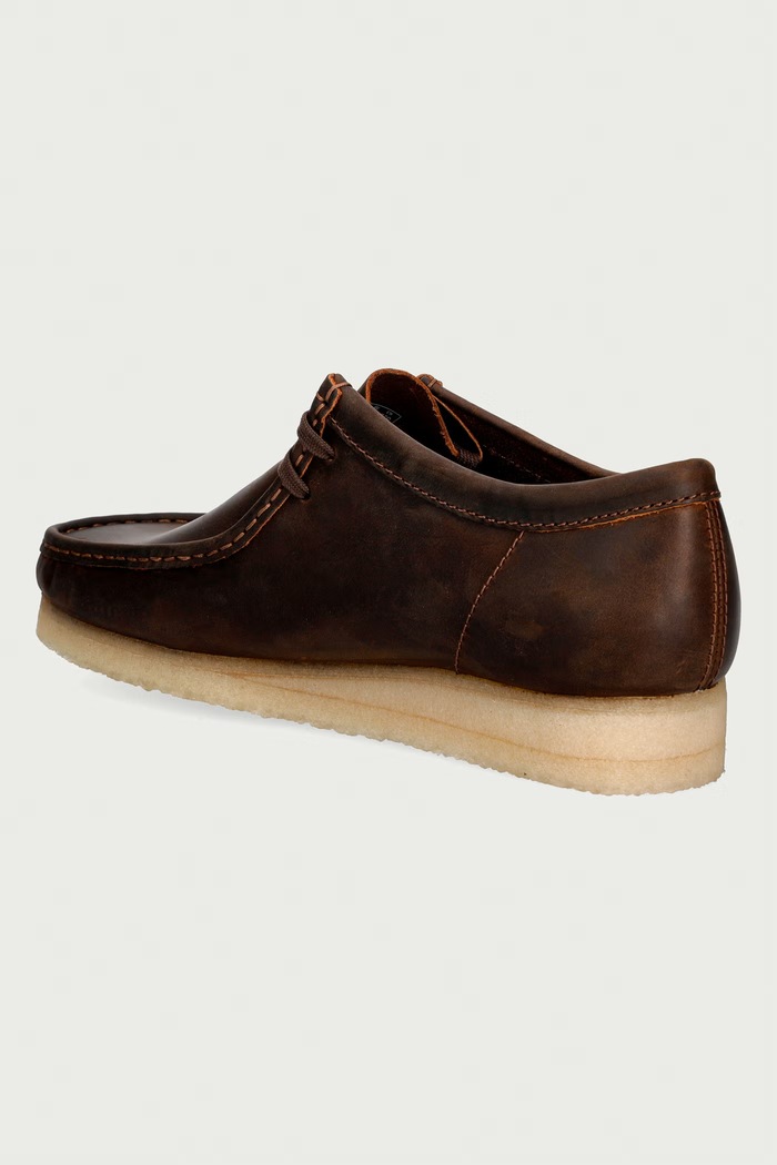 Obuća Clarks Originals Mokasinke za muškarce od kože 26156605 smeđa