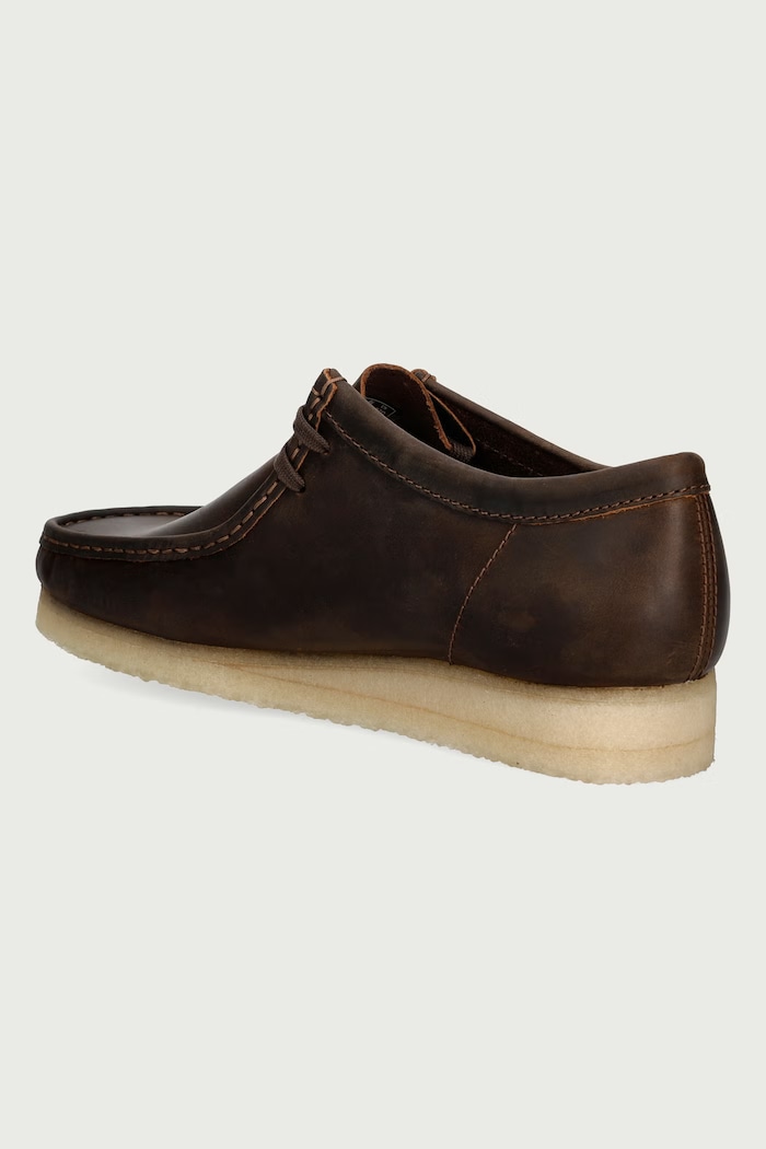 Obuća Clarks Originals Mokasinke za muškarce od kože 26156605 smeđa