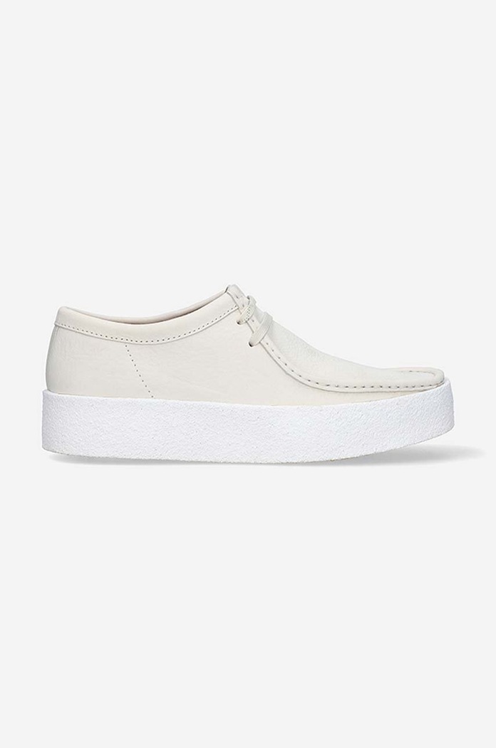 Clarks suede loafers Wallabee Cup casual beige 26158153