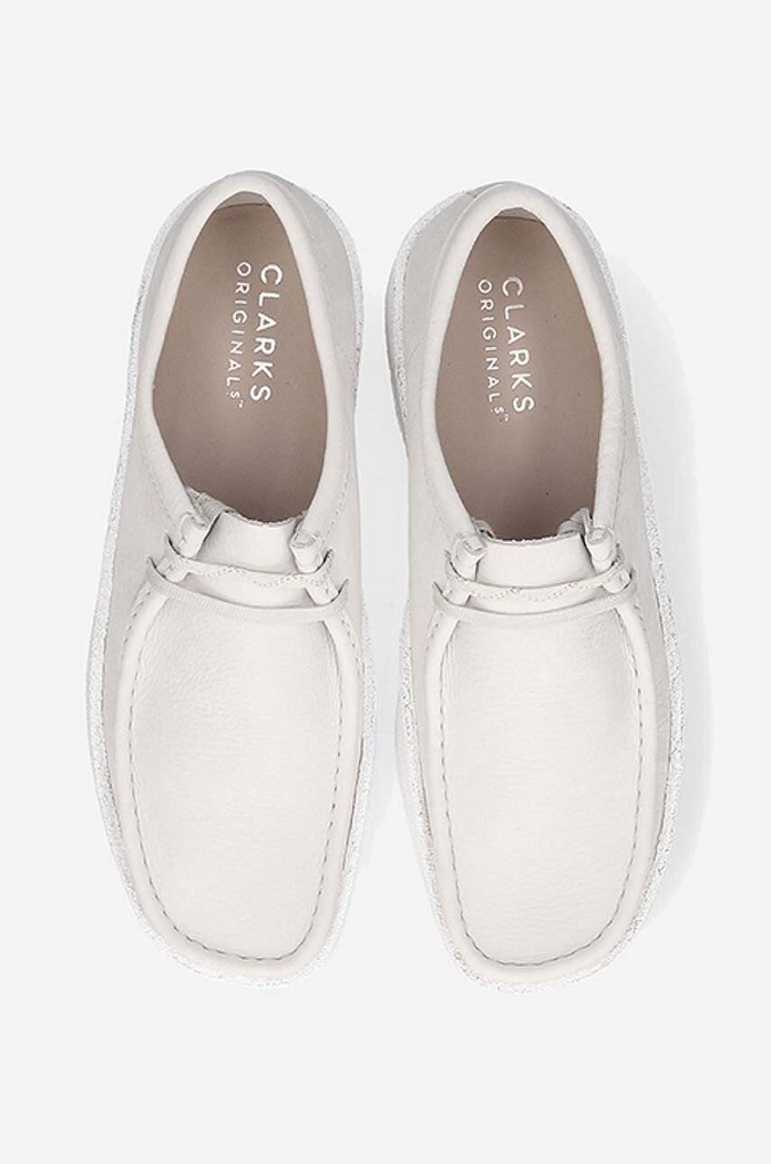 Clarks suede loafers Wallabee Cup beige 26158153