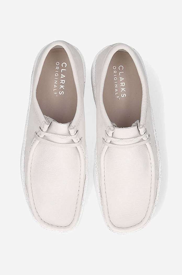 Clarks suede loafers Wallabee Cup beige 26158153