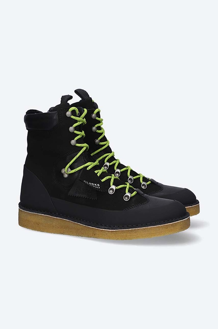 Clarks leather shoes Desert Coal Hike 26162091 black