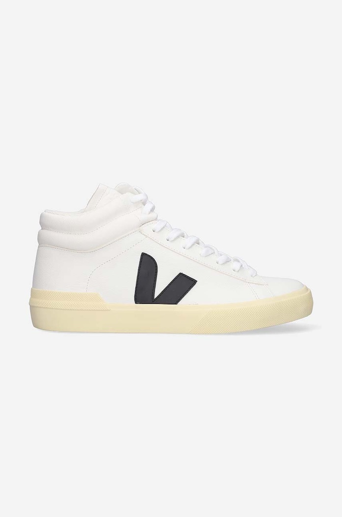 Δερμάτινα sneakers Veja Minotaur Chfree Leather Planet friendly λευκό TR0502929B