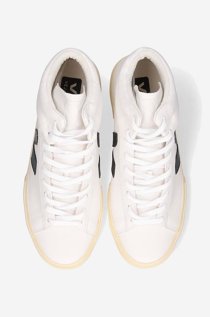 Δερμάτινα sneakers Veja Minotaur Chfree Leather λευκό TR0502929B