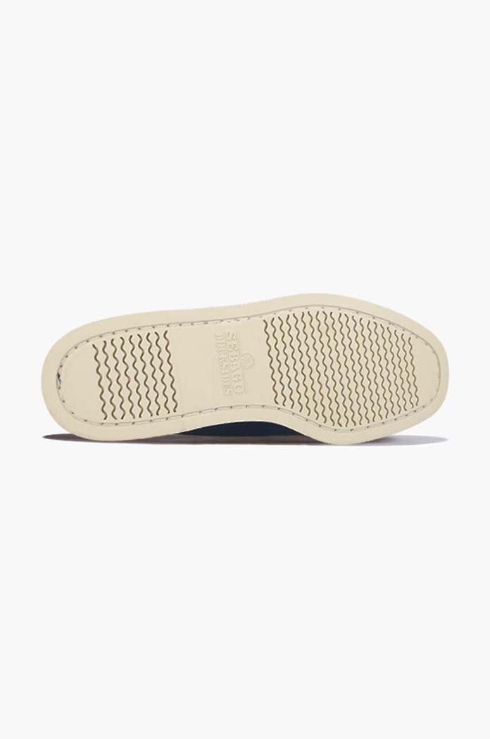 Shoes Sebago Docksides Portland Nubuck BROWN TAUPE 7000GA0 navy