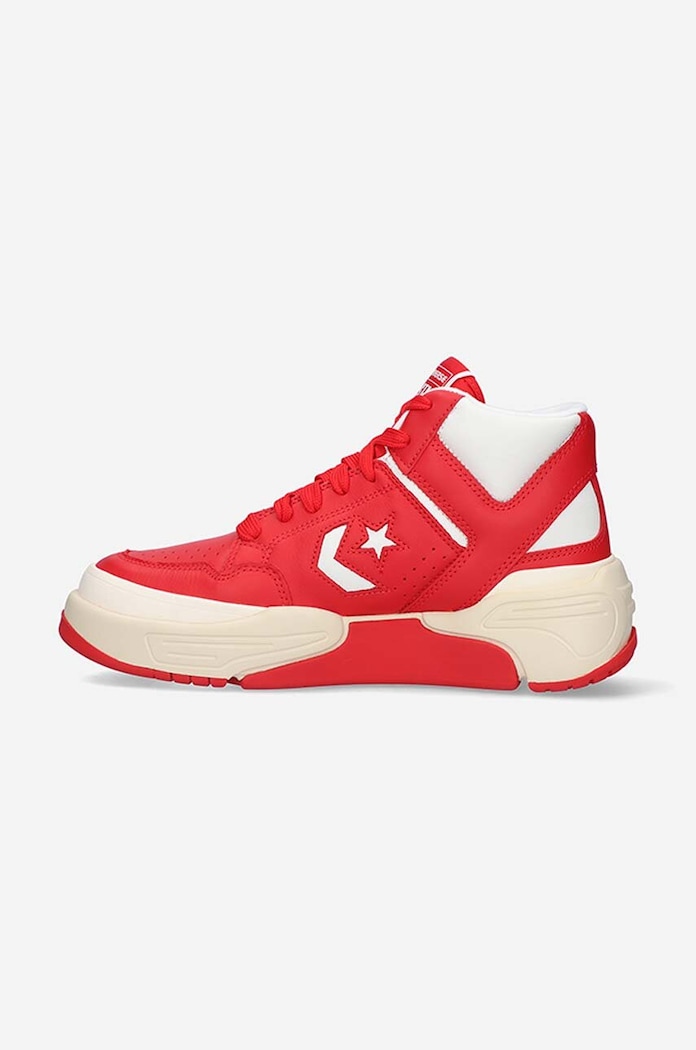 Shoes Converse leather sneakers Weapon CX Mid 172355C red