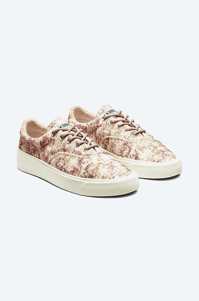 Converse tenisówki x John Elliott Skid Grip OX brązowy 172577C
