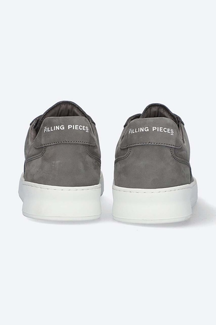 Σουέτ sneakers Filling Pieces 39922842002 γκρί