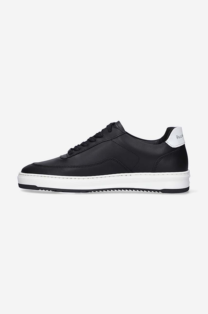 Παπούτσια Δερμάτινα sneakers Filling Pieces 46722901861 μαύρο