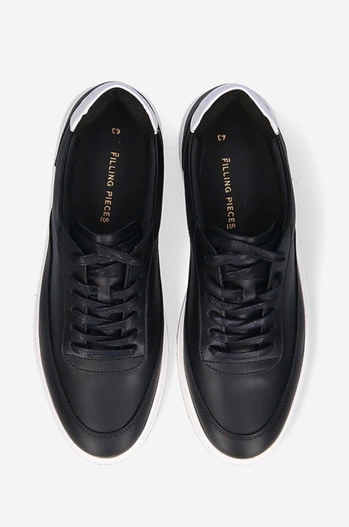 Δερμάτινα sneakers Filling Pieces μαύρο 46722901861