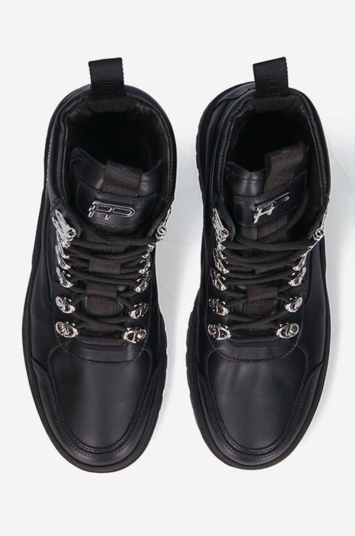 Δερμάτινα workers Filling Pieces μαύρο 63322901861