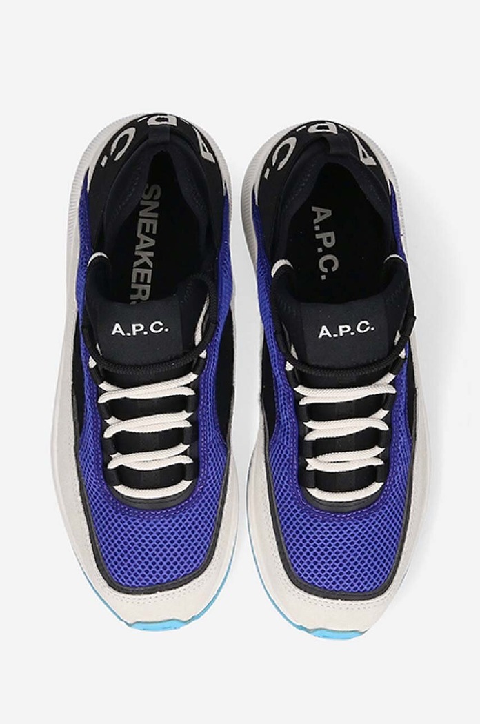 Sneakers A.P.C. Run Around σκούρο μπλε PXBSO.M56084