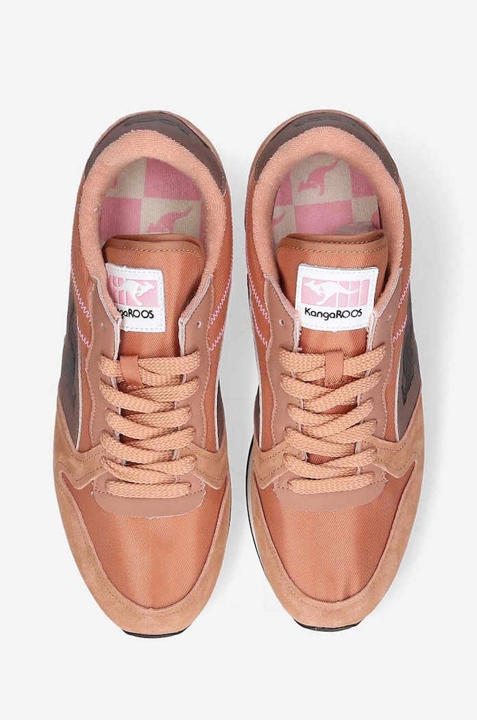 Sneakers KangaROOS Rally Neo Craft καφέ 472990006146