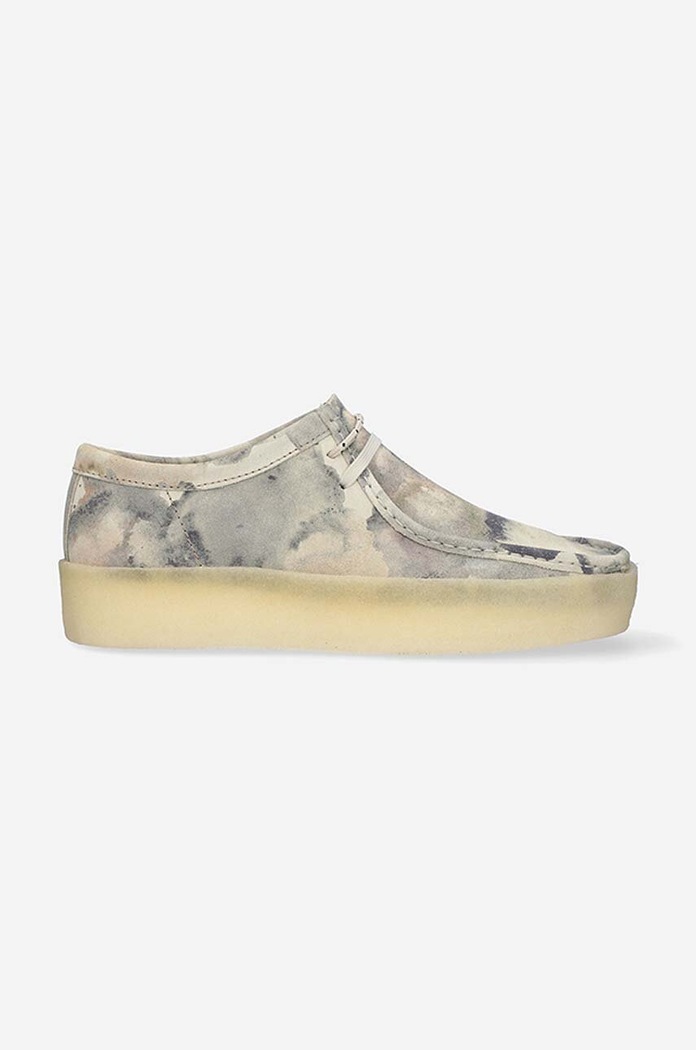 Clarks suede shoes Originals Wallabee casual beige 26166081