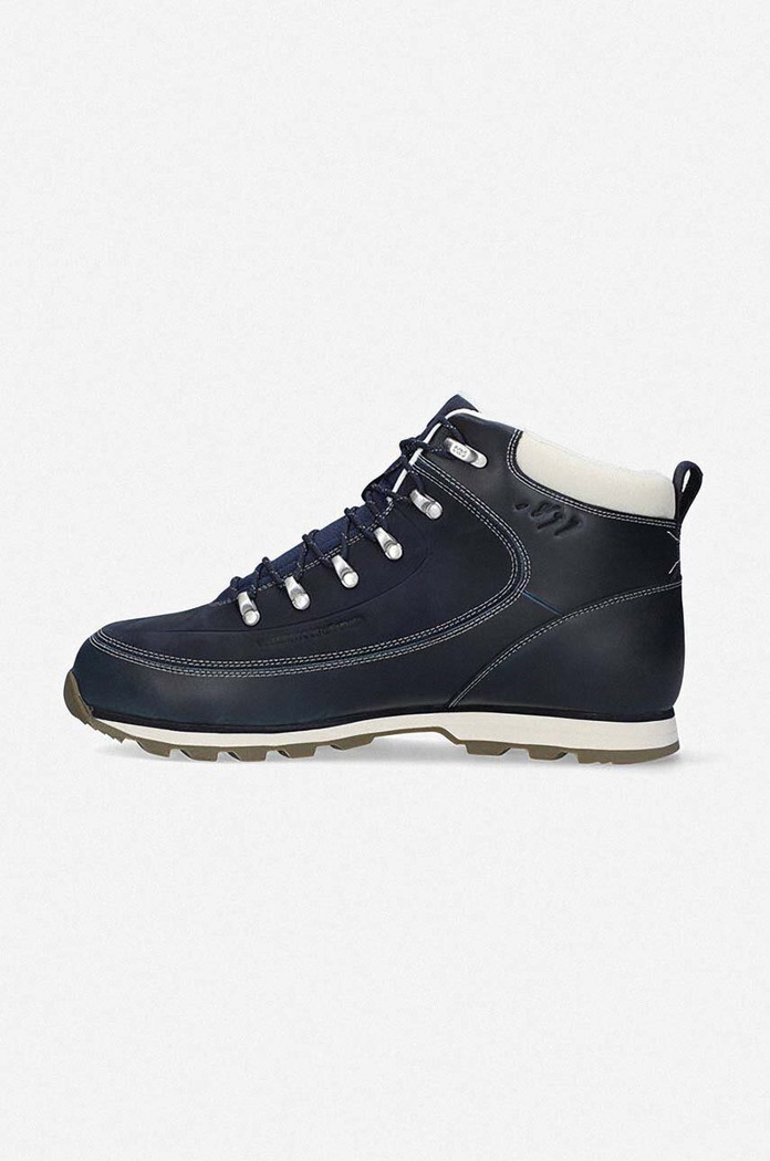Shoes Helly Hansen leather shoes The Forester 10513 navy