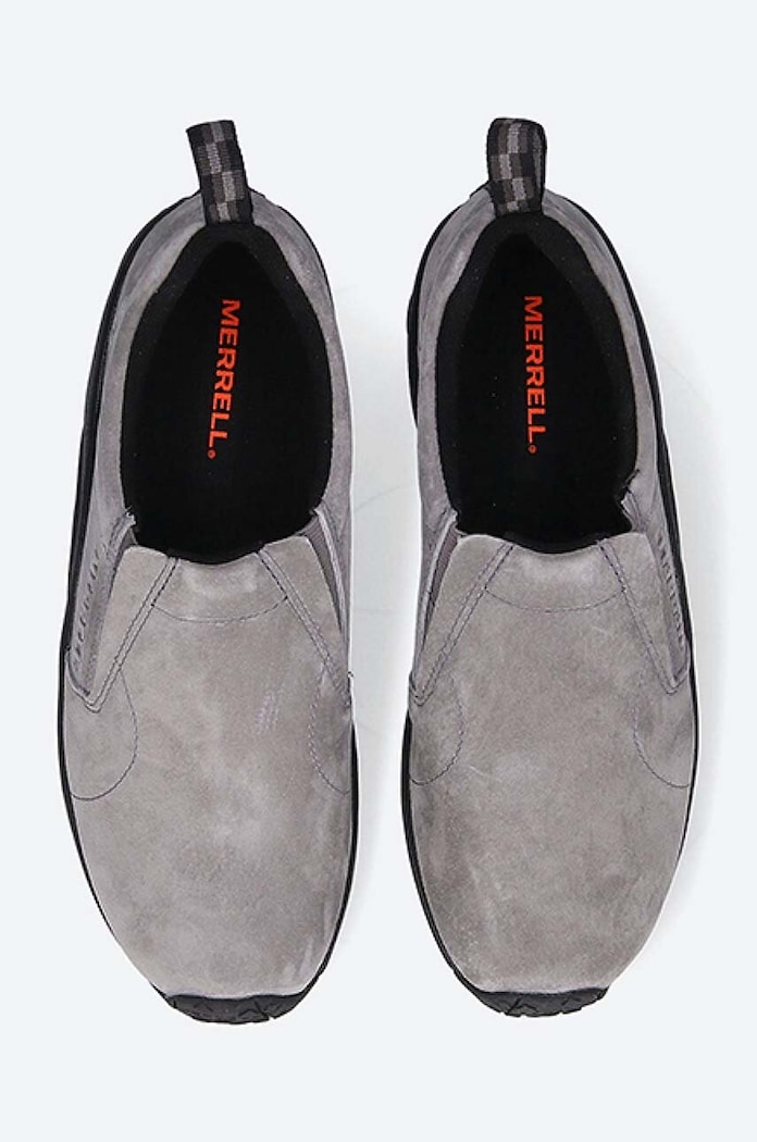 Semišové poltopánky Merrell Buty Merrell Jungle Moc J71447 sivá J71447