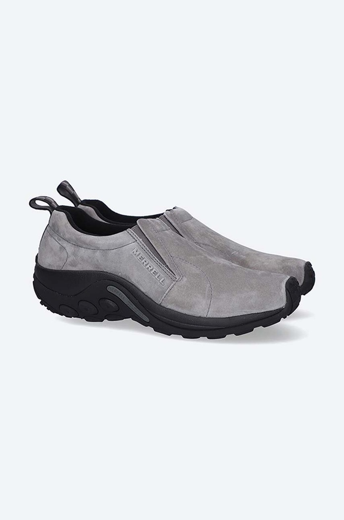 Semišové poltopánky Merrell Buty Merrell Jungle Moc J71447 J71447 sivá