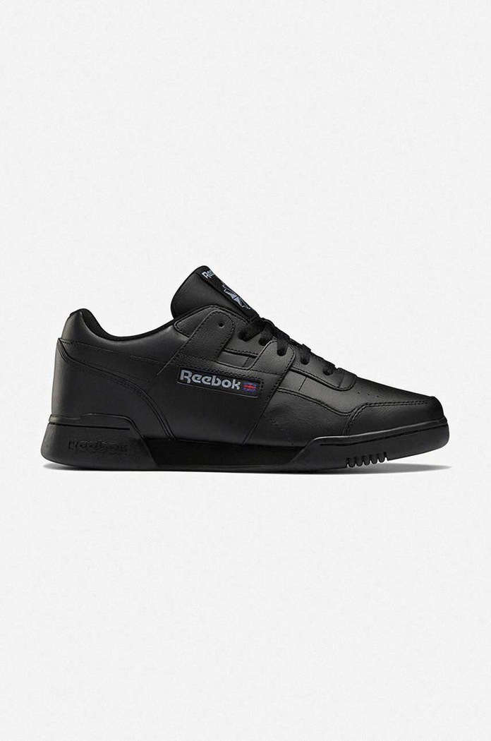 Kožené tenisky Reebok Classic Workout Plus nízký černá HP5910.100025051