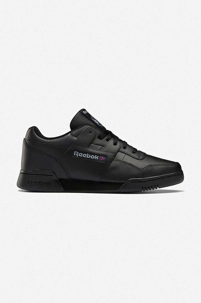 Kožené tenisky Reebok Classic Workout Plus nízký černá HP5910.100025051