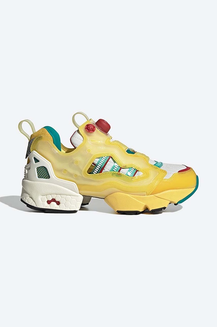 adidas Sneakersy skórzane Zx Fury GW0364 żółty GW0364