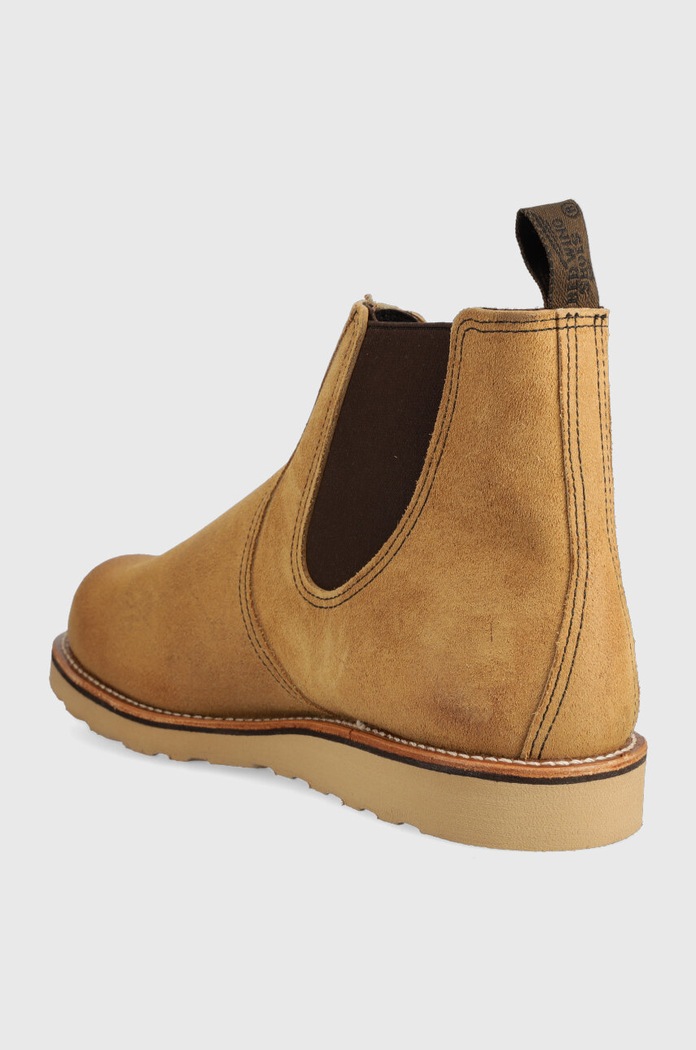 Shoes Red Wing Classic Chelsea Hawthorne Muleskinner 3192 beige
