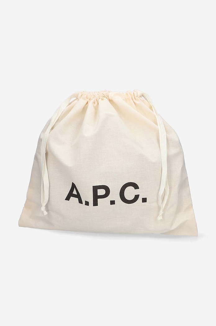 A.P.C. mokasyny skórzane PXBAA.H53274 czarny