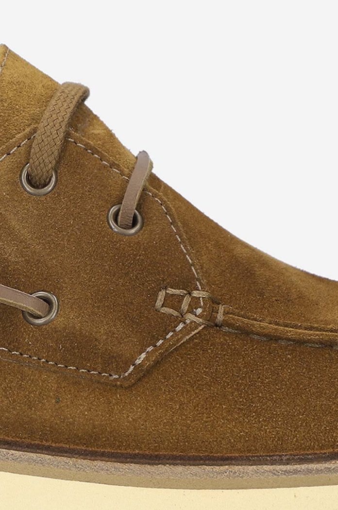 Obuća Mokasinke od brušene kože Astorflex Mocassino Allacciato BOATFLEX 724 CUOIO BOATFLEX.724 smeđa