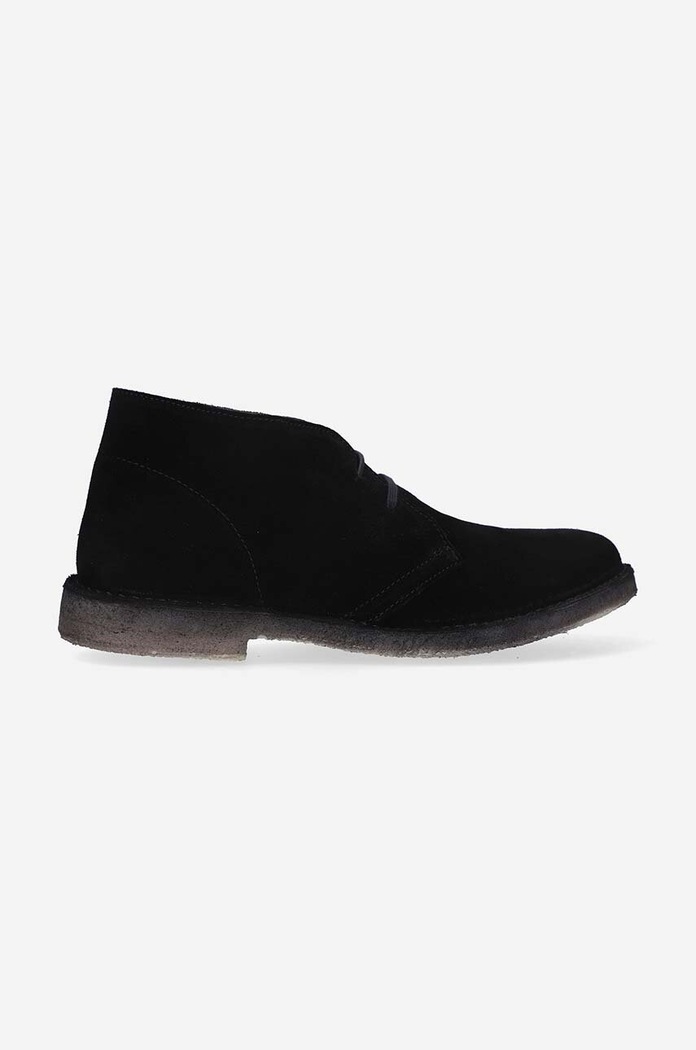 Semišové polobotky Astorflex Desert Boot Uomo DRIFTFLEX 001 DARK CHESTNUT casual černá DRIFTFLEX.001
