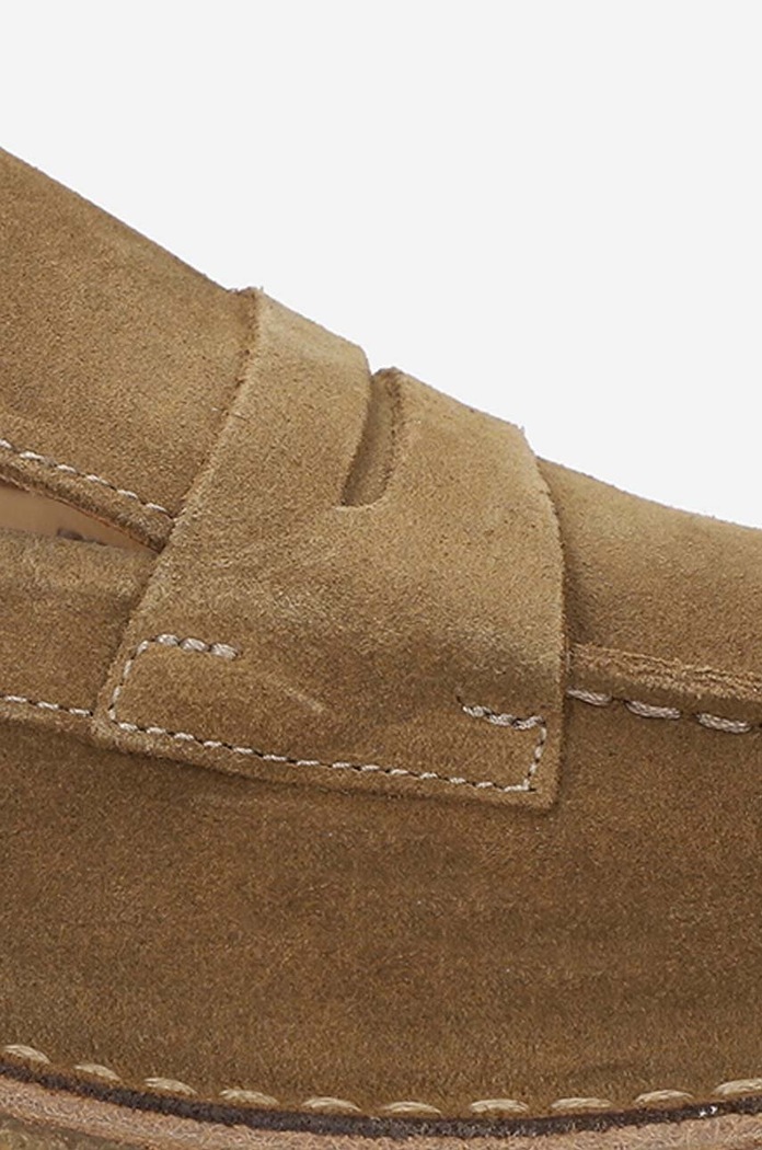 Astorflex półbuty zamszowe Mocassino Uomo brązowy MOKAFLEX.001