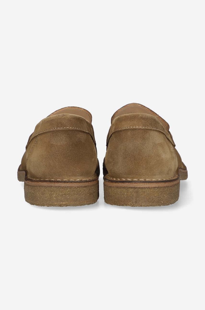 Astorflex półbuty zamszowe Mocassino Uomo MOKAFLEX.001 brązowy