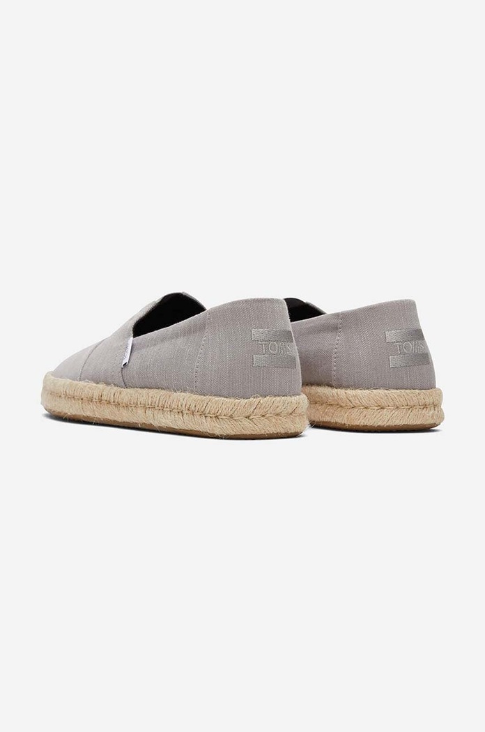 Cipők Toms espadrilles Alpargata Rope 10019866 szürke