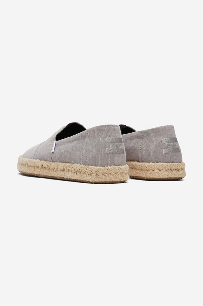 Cipők Toms espadrilles Alpargata Rope 10019866 szürke