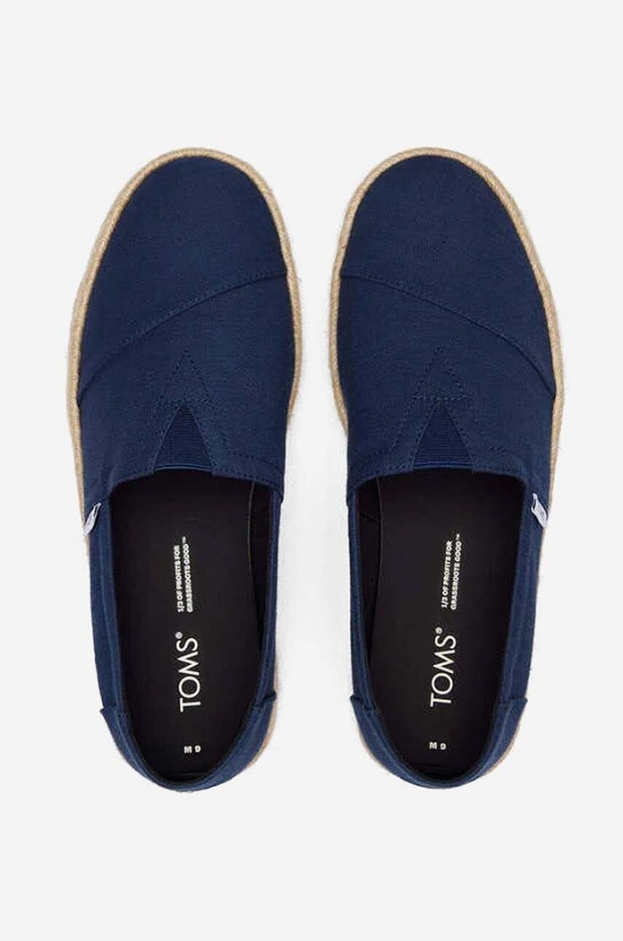 Espadrilky Toms Alpargata Rope 2.0 10019870 NAVY 10019870 tmavomodrá SS26