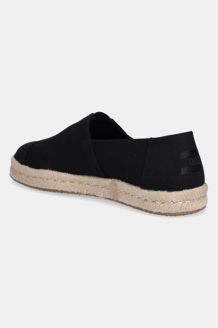 Toms espadrile Toms Alpargata Rope 2.0 10019875 BLACK negru 10019875