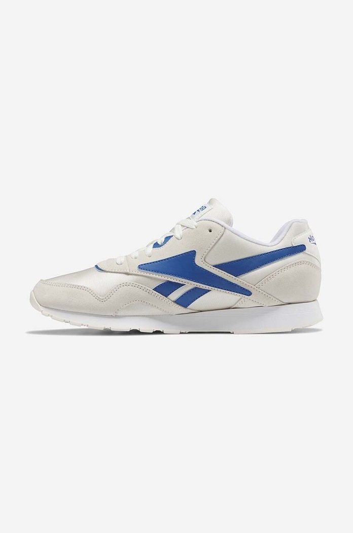 Sneakersy Nylon Plus Reebok Classic biały GY9881