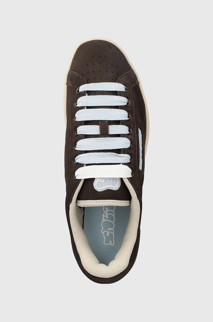 Reebok sneakersy zamszowe Club C brązowy HP6471