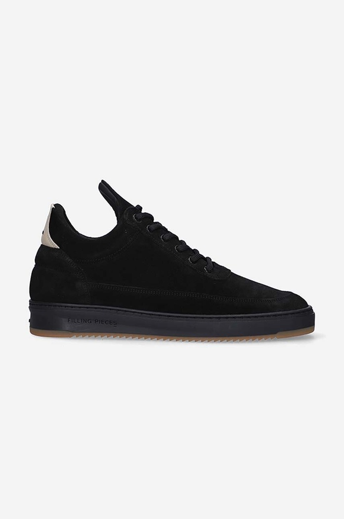 Σουέτ sneakers Filling Pieces μικρό μαύρο 25122791861
