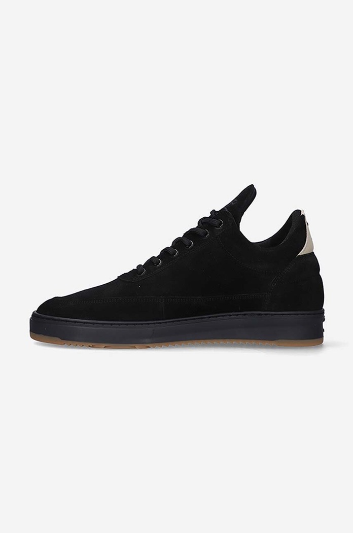 Παπούτσια Σουέτ sneakers Filling Pieces 25122791861 μαύρο