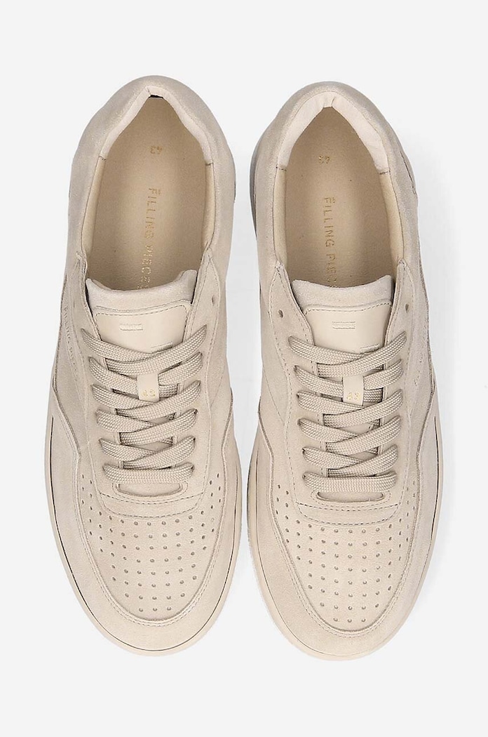 Filling Pieces velúr sportcipő Ace Suede 70022791919 fehér AA00
